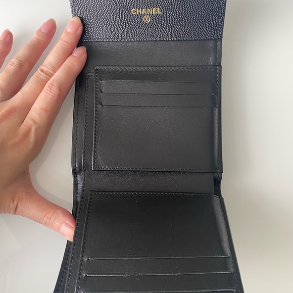 SOLD❌ Chanel Boy Small Trifold Wallet - Picture 8 of 10
